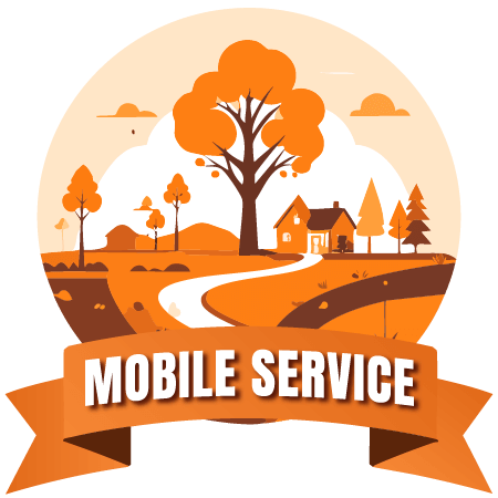 mobile service badge